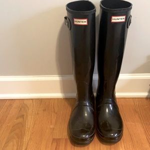 Hunter rain boots